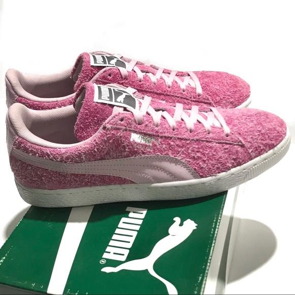 NIB Puma Suede Elemental Hairy Wool Sneakers - Picture 16 of 16